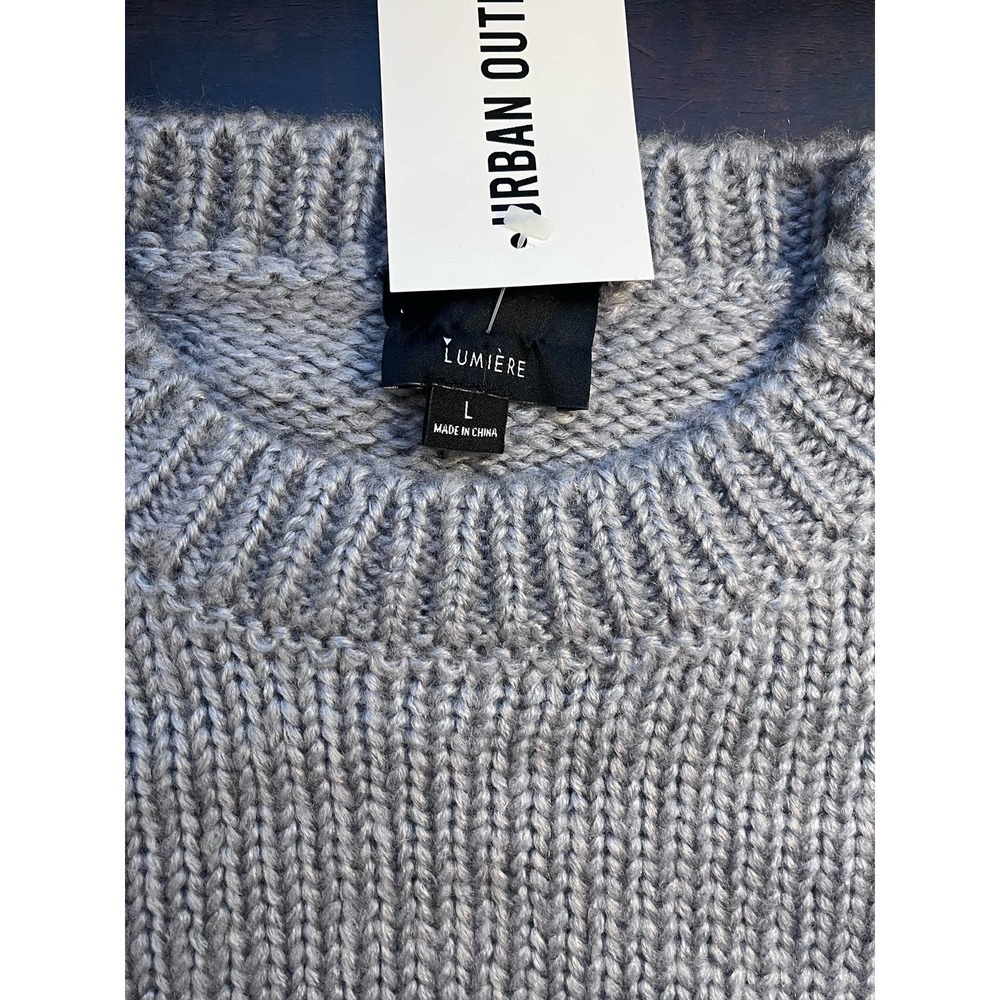 Urban Outfitter Lumiere Crewneck Color Block Sweater SZ Small and Large - Picture 6 of 14